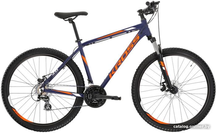 

Велосипед Kross Hexagon 3.0 27.5 M/19" 2023 (синий/белый/оранжевый)