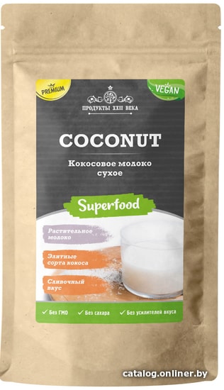 

Продукты XXII века Кокос молоко сухое 100 г