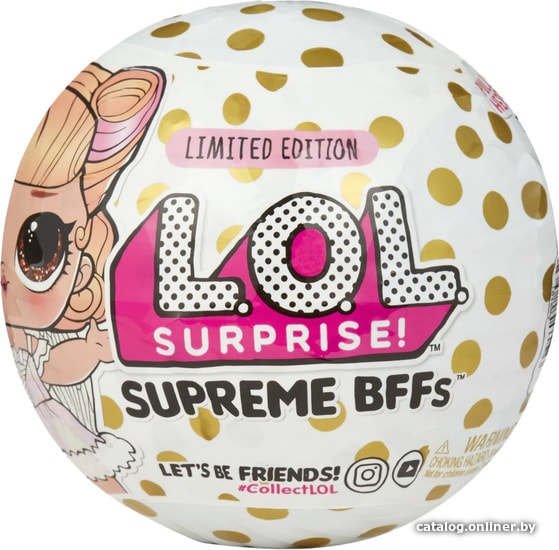

Кукла-сюрприз L.O.L. Surprise! BFF Supreme 117025E7C