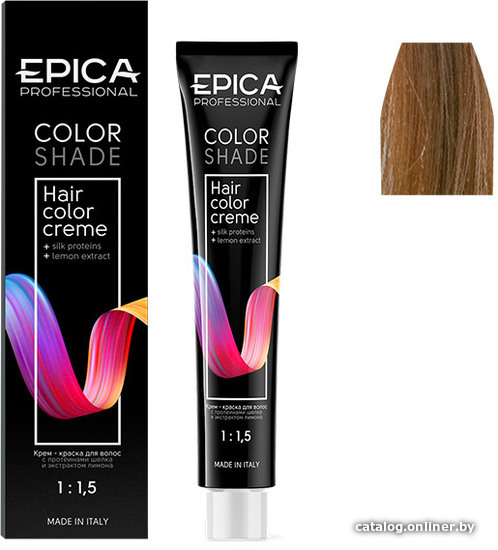 

Крем-краска Epica Professional Colorshade 9.73 блондин шоколадно-золотистый (100 мл)