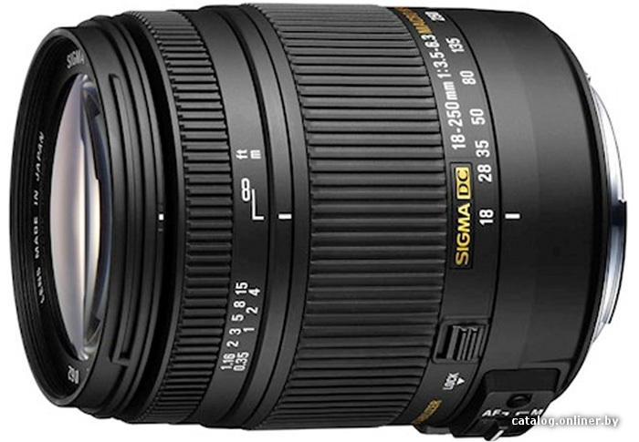 

Объектив Sigma 18-250mm F3.5-6.3 DC OS MACRO HSM Nikon F