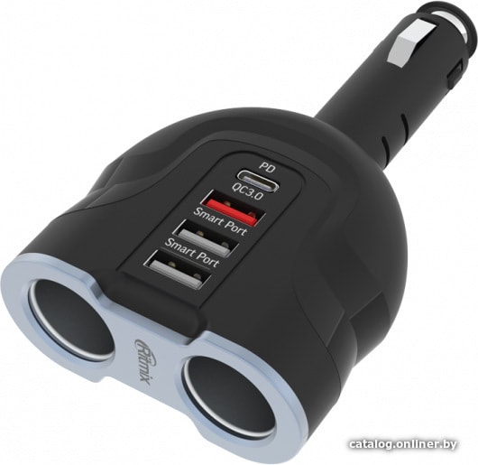 

Автомобильное зарядное Ritmix RM-24XQPD