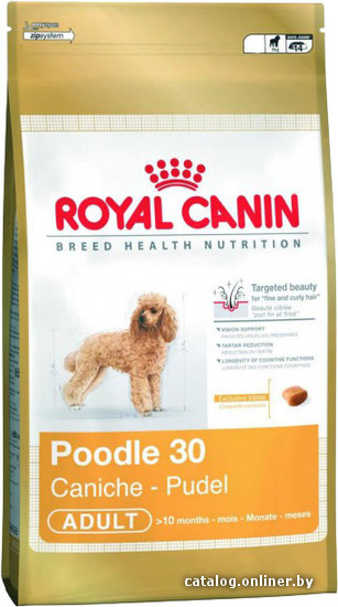 

Сухой корм для собак Royal Canin Poodle 30 Adult 0.5 кг