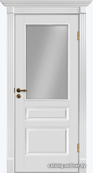 

Межкомнатная дверь Динмар Премьера 8 60x200 (белый/стекло сатин светлый)