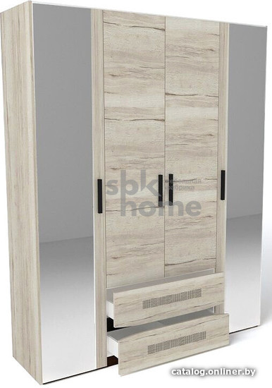 

Шкаф распашной SbkHome Мале 11213 (дуб галифакс белый)