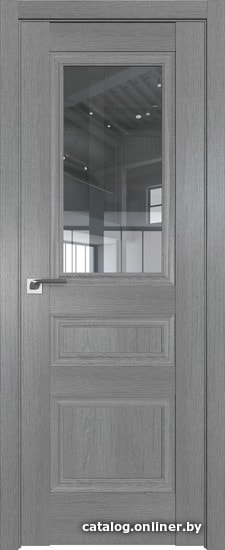 

Межкомнатная дверь ProfilDoors 2.39XN 50x200 (грувд серый, стекло прозрачное)