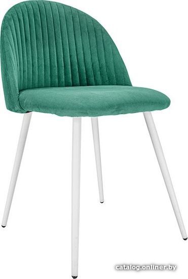 

Стул с подлокотниками King Style 123 White (велюр, зеленый)