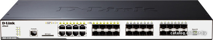 

Управляемый коммутатор уровня 2+ D-Link DGS-3120-24SC