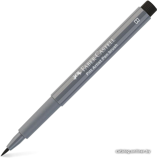 

Маркер художественный Faber Castell Pitt Artist Pen Brush 167433 (холодный серый lV)