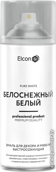 

Эмаль Elcon для декора и мебели Decor 0.52 л (белоснежный белый)