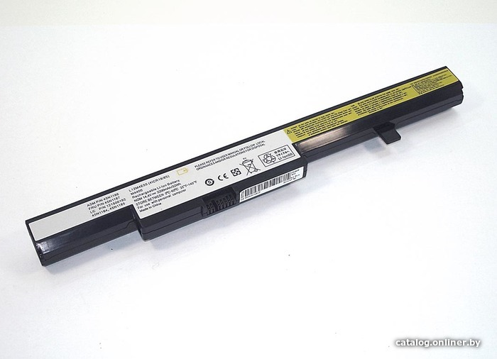 

Аккумуляторы для ноутбуков RageX Lenovo M4400, 14.4В, 2600мАч, черный