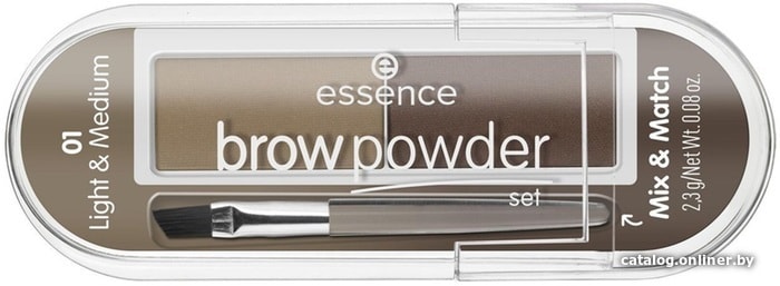 

Тени для бровей Essence Brow Powder Set 01