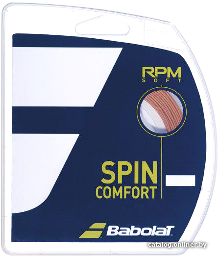 

Струна для теннисной ракетки Babolat Rpm Soft 241146-368-125 (12 м, желтый)
