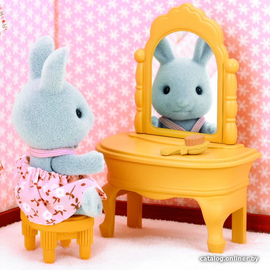 

Аксессуары для кукольного домика Sylvanian Families Туалетный столик с зеркалом 5158