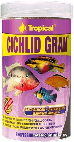 

Сухой корм Tropical Cichlid Gran 5 л