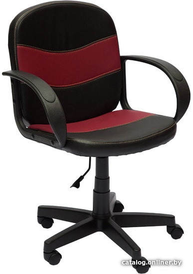 

Кресло TetChair Багги, экокожа (черный/красный)