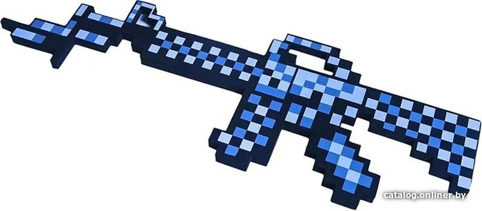 

Автомат игрушечный Pixel Crew М16 8Бит пиксельный 62 см TM88429