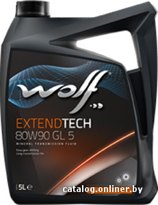 

Трансмиссионное масло Wolf ExtendTech 80W-90 GL 5 5л