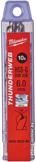 

Набор оснастки Milwaukee 4932352390 (10 предметов)