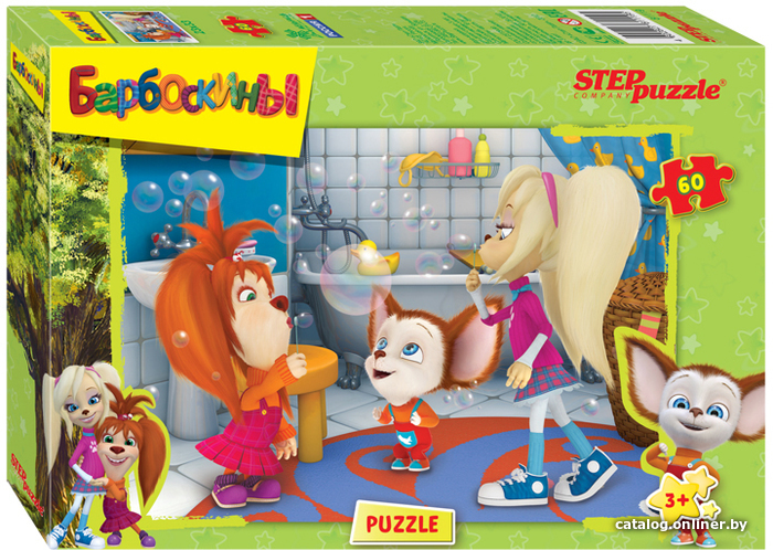 

Пазл Step Puzzle Барбоскины 81119 (60 эл)