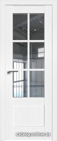 

Межкомнатная дверь ProfilDoors 103X 80x200 (пекан белый, стекло прозрачное)