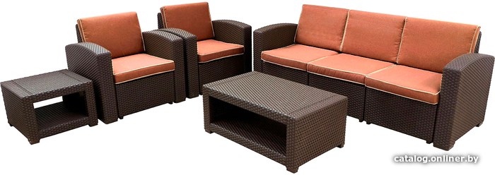 

Набор садовой мебели B:rattan Premium 5 (венге)