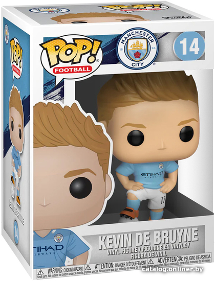 

Фигурка Funko POP! Football. Kevin De Bruyne - Manchester City 29214