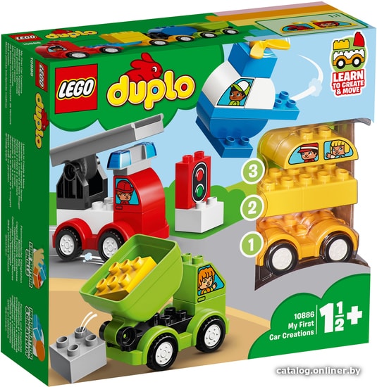 

Конструктор LEGO Duplo 10886 Мои первые машинки