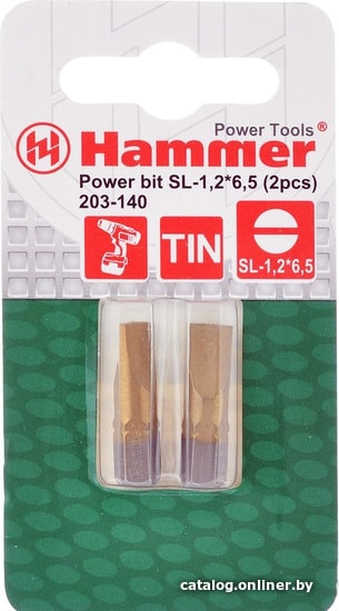 

Набор бит Hammer 203-140 (2 предмета)