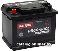 

Автомобильный аккумулятор Patron Power PB60-500L (60 А·ч)