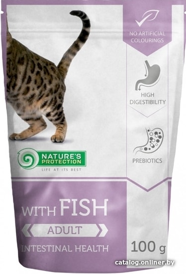 

Пресервы Nature's Protection With Fish Intestinal Health 0.1 кг