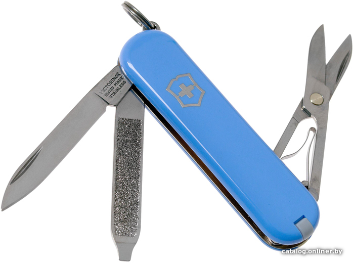 

Мультитул Victorinox Classic SD Colors 0.6223.28B1 (блистер, голубой)