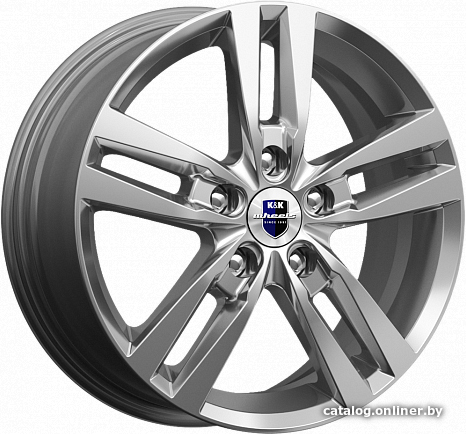 

Литые диски K&K Rassvet 16x6.5" 5x114.3мм DIA 67.1мм ET 38мм Дарк платинум