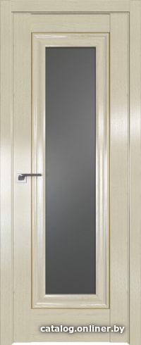 

Межкомнатная дверь ProfilDoors 24X 90x200 (эш вайт золото/стекло графит)