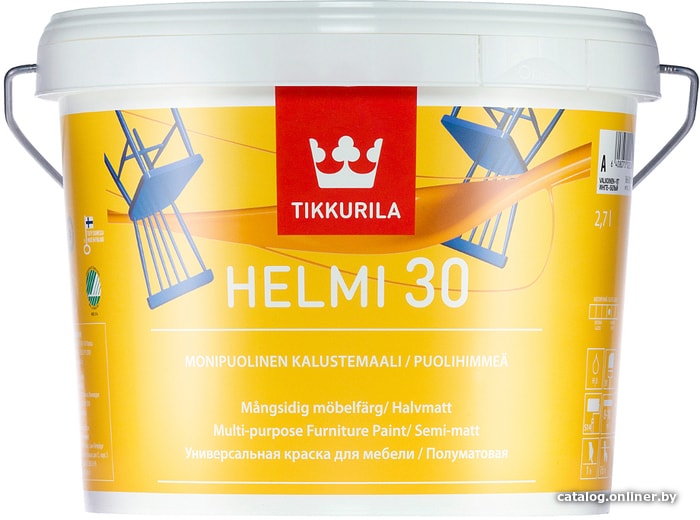 Краска для мебели. Tikkurila Helmi 30. Tikkurila Helmi 30 мебель. Акрилатная краска Тиккурила Helmi 10. Краска Тиккурила Хелми.