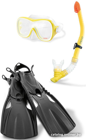 

Набор для плавания Intex Reef Rider Sports 55658 (желтый)