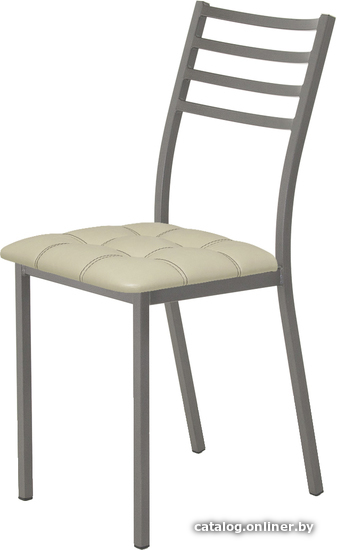 

Стул AMC Comfort 4.43 (кожзам, слоновая кость/графит)