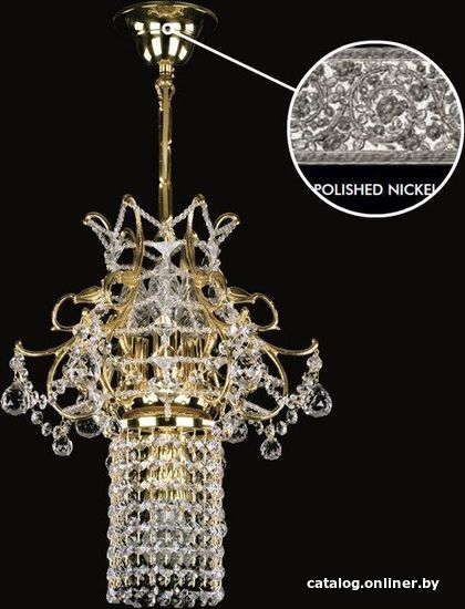 

Подвесная люстра ArtGlass Kleopatra Full Cut Nickel Ce