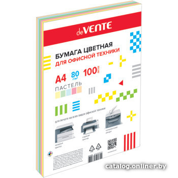 

Офисная бумага deVente A4 80 г/м² 100 л 2072705