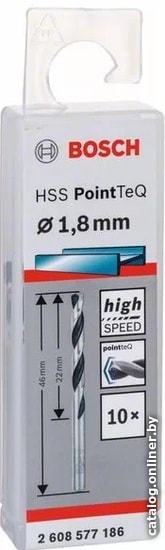 

Набор оснастки Bosch 2608577186 (10 предметов)