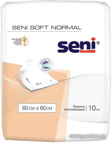 

Пеленки Seni Soft Normal 60x60 см (10 шт)