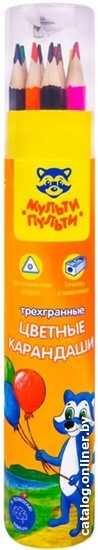 

Набор цветных карандашей Мульти-пульти Енот на прогулке CP_14751 (12 цв)