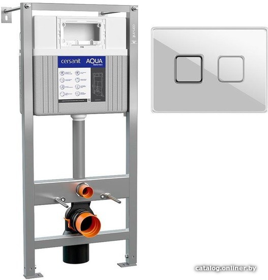 

Инсталляция для унитаза Cersanit Aqua Prime P 50Z А63476 + 63530