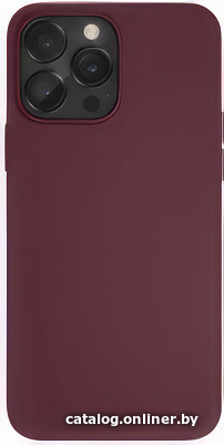 

Чехол для телефона VLP Silicone Case with MagSafe для iPhone 14 Pro 1051018 (марсала)