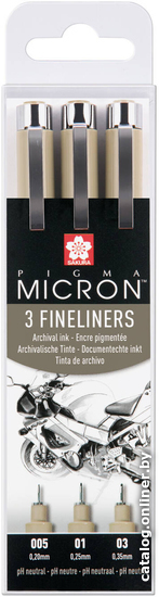 

Набор линеров Sakura Pen Pigma Micron Design XSDK3FD (3 шт)