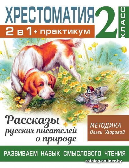 

Учебное пособие издательства АСТ. Хрестоматия. Практикум. Развиваем навык смыслового чтения. Рассказы русских писателей о природе. 2 класс
