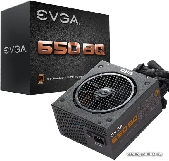

Блок питания EVGA 650 BQ 110-BQ-0650-V2