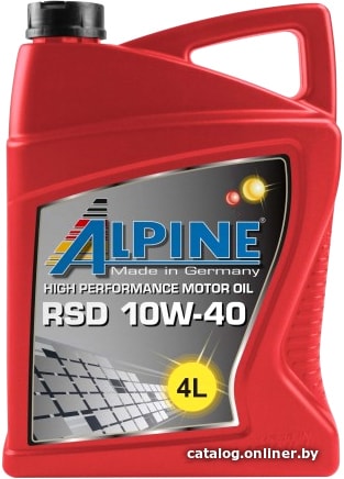

Моторное масло Alpine RSD Diesel-Spezial 10W-40 4л