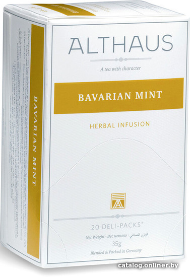 

Травяной чай Althaus Deli Packs Bavarian Mint 20 шт