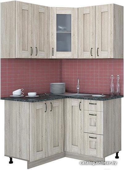 

Готовая кухня Интерлиния Мила Хольц 12x12 (дуб сонома)